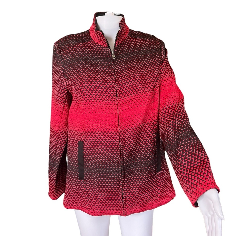 Erin London - Womens Zip Up Blazer Sz. PS